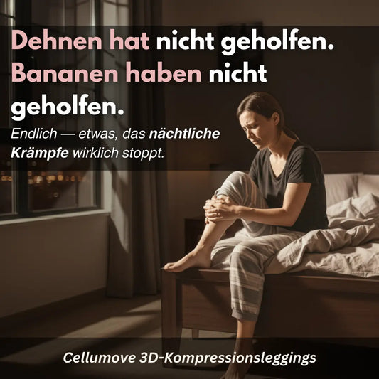 Cellumove 3D-Kompressionsleggings – Über 25.000 Kundinnen schlafen endlich durch